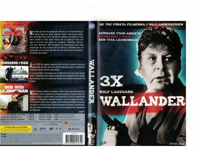 Wallander  X 3   DVD